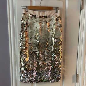 NWT J. Crew Sequin Skirt
